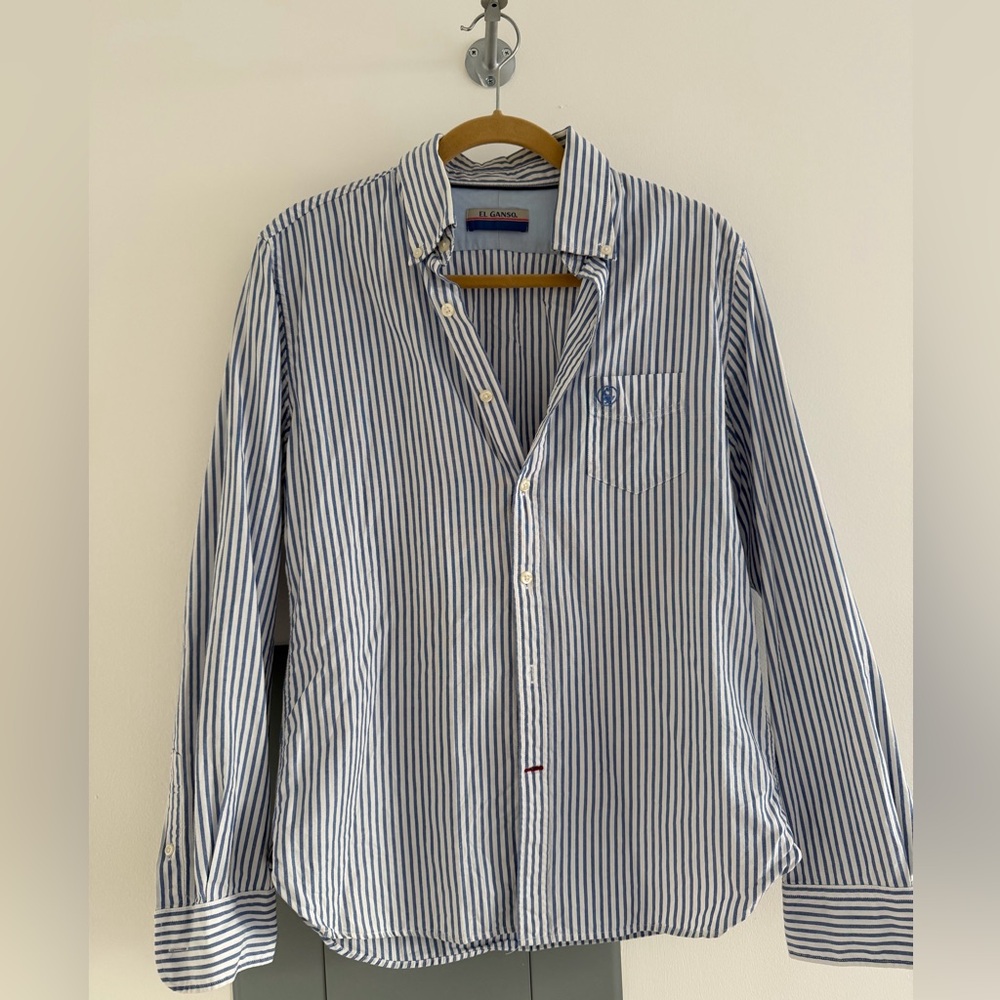 El Ganso Men’s Striped Shirt